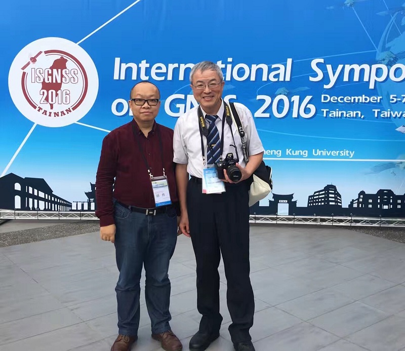 David Hu in IS GNSS 2016, Taiwan